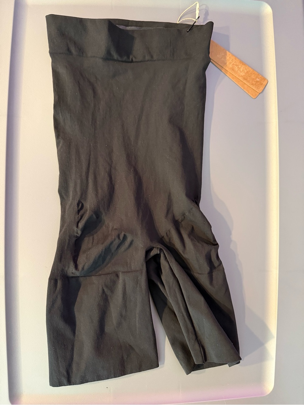 Skims Everyday Sculpt Mid Thigh Short Onyx Small